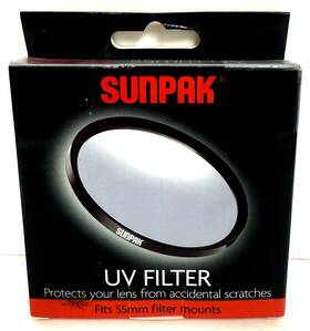 Df-55mm-uv Sunpak - Circle 55mm Ultraviolet Lens Filter
