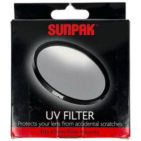 Sunpak Df-67mm-uv Circle 67mm Ultraviolet Lens Filter New/open Box