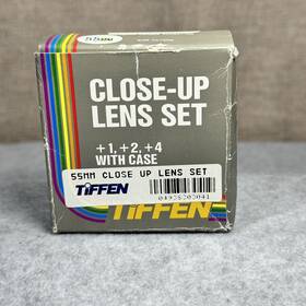 Tiffen 049383030419 55mm Close-up Macro 1 2 4 Set Kit Lens Filter Oem Genuine Japan 55 Mm