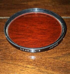 Tiffen 049383030594 35mm Camera Lens Filter Fl-b 55flb 55mm