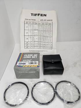 Tiffen 049383035247 New 52mm Close-up Lens Set - Decrease Minimum Focus Distance 1 2 And 4