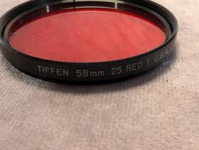 58r25 Tiffen 049383035773 Red 25 58 Mm Filter For Black And White Photography