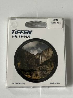 Tiffen 049383124828 Black Pro-mist 1 62bpm1 62 Mm Filter