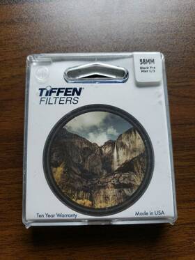 Tiffen 049383146240 58bpm12 58mm Black Pro-mist 1/2 Diffusion Camera Filter