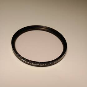 Tiffen 049383151589 Sky 1a Usa Camera Filter 58mm With Case. Vtg Tiffen 049383151589 Sky 1a Usa Camera Filter 58mm With Case. Vtg