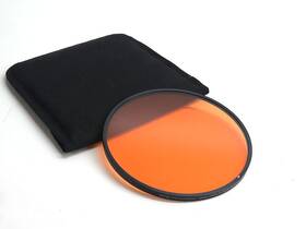 138co6 Tiffen 138mm Unthreaded Coral 6 Solid Color Orange Lens Filter