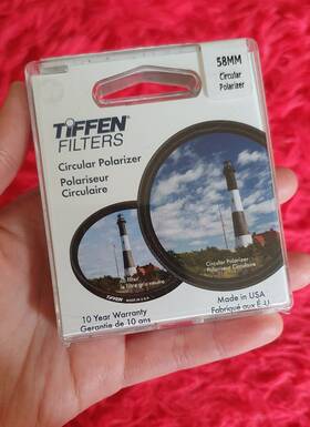 Tiffen 22314 58mm Filters Circular Polarizer Filter