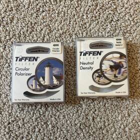 267260 Tiffen Circular Polarizer And Neutral Density Camera Lens Filters 46mm 49mm