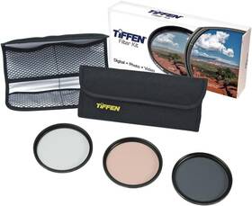 28tpk1 Tiffen 28mm Digital Photo Video Essentials Lens Filter Kit