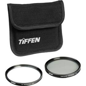 37ptp Tiffen 37mm Photo Twin Pac - Uv Protection And Circular Polarizing Filters