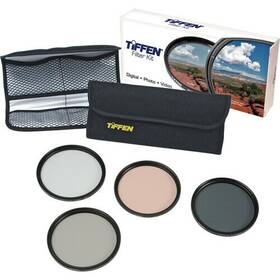 43digefk Tiffen 43mm Filter Kit - Circular Pola Clear 812 And Enhancing 4 Filters Pouch