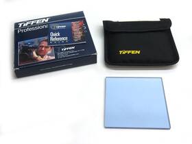 4482a Tiffen 4x4 Inch 82a Light Balancing Lens Filter 3000k To 3200k Blue Color