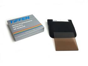 44ch1 Tiffen 4x4 Inch Chocolate 1 Solid Color Lens Filter Mellow Neutral Brown