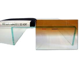 4565to2sh Tiffen 4x5.65 Inch Graduated Tobacco 2 Glass Filter Soft-step Horizontal Graduation