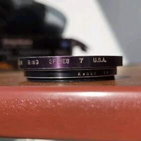 49-m7 Tiffen Japan 49mm Uv Clear Circular Threaded Camera Lens Filter