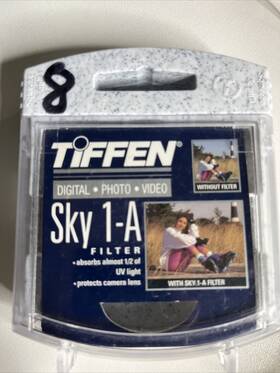 49-sk1a Tiffen 52mm Skylight 1a Glass Lens Filter Made In Usa 82724 1