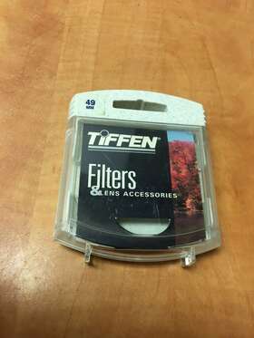 49lc5 Tiffen 49mm Low Contrast 5 Filter With Case
