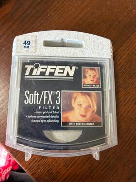 49sfx3 Tiffen Soft/fx 3 49 Mm Filter In Case