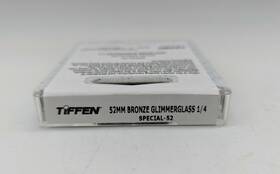 52brzgg14 Tiffen New 52mm Bronze Glimmerglass Density/grade 1/4 Diffusion Glass Filter
