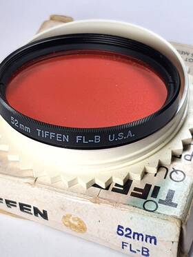 52fcb Tiffen 52mm Fl-b Fc-b Glass Lens Fluorescent Filter 55 Mm Genuine Us Made Fl B
