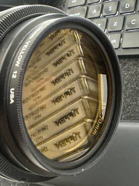 52y12 Tiffen New #12 Yellow Filter 52mm - Builds Contrast In B&w Images