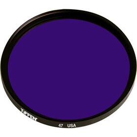 5847 Tiffen 58mm 47 Filter Blue - Creates Contrast And Separation Of Tones