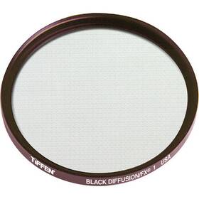 58bdfx1 Tiffen 58mm Black Diffusion 1 Filter - Softens Skin And Blemishes