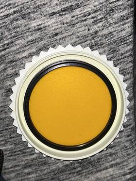 58dy15 Tiffen New 58mm Deep Yellow #15 Glass Filter For Black And White Film 58dy15 Tiffen New 58mm Deep Yellow #15 Glass Filter For Black And White Film