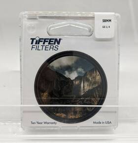 58gg14 Tiffen Glimmer Glass Camera Filter 58mm / 1/4 - Creates Glowing Highlights