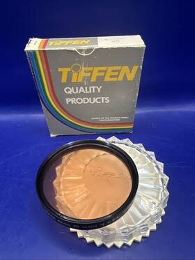 6285 Tiffen Nos Vintage 62mm 85 Orange Color Conversion Filter With Case