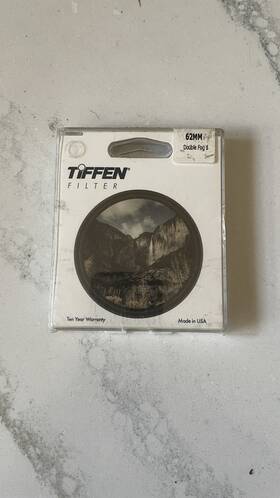 62df1 Tiffen New 62mm Double Fog 1 Filter 62df1 Tiffen New 62mm Double Fog 1 Filter