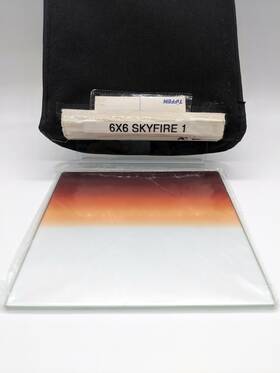 6666cgsf1 Tiffen 6.6 X Inch - 1 Skyfire Graduated Filter Orange To Yellow Gradient