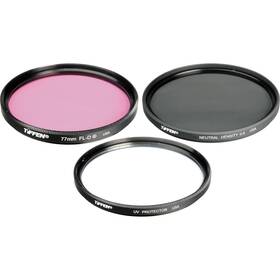67dfk3 Tiffen 37mm Deluxe Video Filter Kit With Uv Fld Nd6 Filters #67dfk3