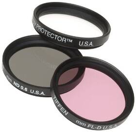 72dfk3 Tiffen 72mm Deluxe 3 Filter Kit