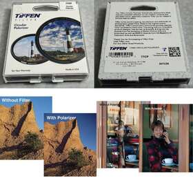77-cplt Tiffen 77mm Circular Cir Polarizing Polarizer Lens Filter Cpl 77 Mm