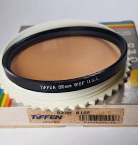 8281ef Tiffen 82mm 81ef Warming Glass Lens Filter 82 Mm E82 E-82 Usa New Old Stock
