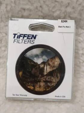 Tiffen 82bpm2 Used Excellent 82mm Black Pro-mist 2 Filter Promist