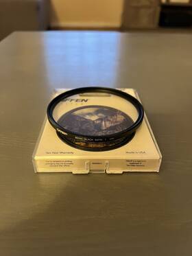 Tiffen 884613022884 82mm Black Satin 1 Filter