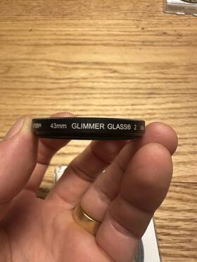 Tiffen 884613038557 43mm Glimmerglass 2 Filter
