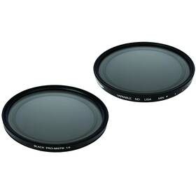 Tiffen 884613260491 77mm Fusionvnd Series Black Pro-mist 1/4 Variable Nd Filter #77bpm14vnd