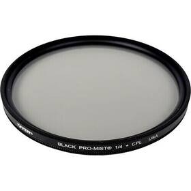 Tiffen 884613260651 Fusionpol Black Pro-mist And Cpl Filter 52mm Grade 1/4 Mfr #52bpm14cp
