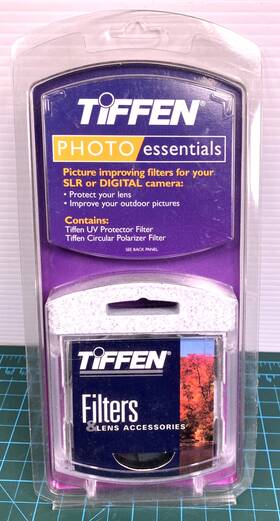 D55ptp Tiffen Photo Essentials 55mm Filter Twin Pack Uv Protector / Circular Polarizer