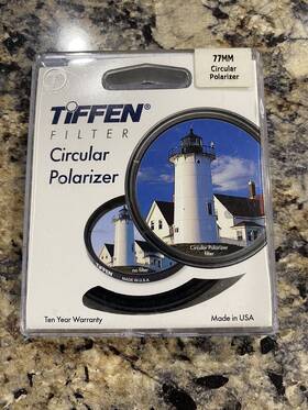 T77cpoez-oz Tiffen 77mm Cp Oez Polarizer Lens Filter For Olympus 35-100mm F/2.0 Ed Zuiko