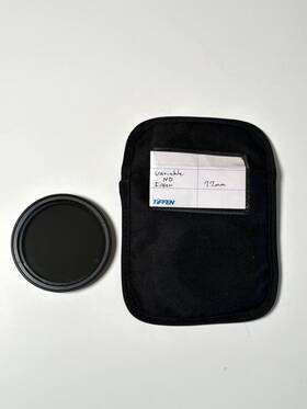 Tif77mmvnd Tiffen 77mm Variable Nd Filter With Case. Excellent