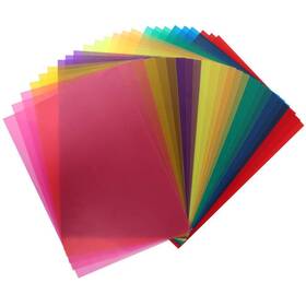 Timeset 610452756693 24pcs 8.5 X 11 Inch Transparent Color Correction Lighting Gel Filter