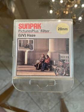 Tocad Df8001uv Sunpak Picture Plus Uv Haze 28mm New Old Stock