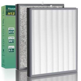 Sb-he400 Tomoral 2 Packs He400 He401 He402 He405 Filter Replacement For Shark Air Purifier 4 F