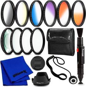 Ultimaxx 664697904357 58mm Complete Lens Filter Accessory Kit For Lenses With Size Desi