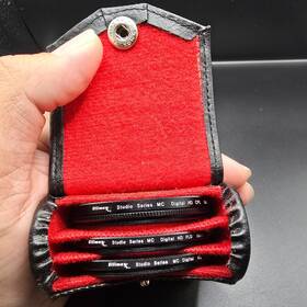 Ultxfk58 Ultimaxx Studio Series 58mm Filter Set Uv Cpl Fld Leather Carry Case
