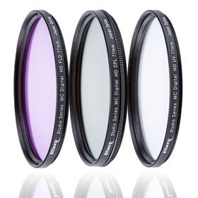 Um-fk43 Ultimaxx New 43mm Multi Coated 3 Piece Filter Kit Uv Cpl Fld Free Shipping